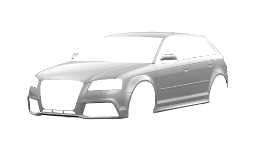 Обзор на 360 градусов Audi RS3 Sportback (8PA)